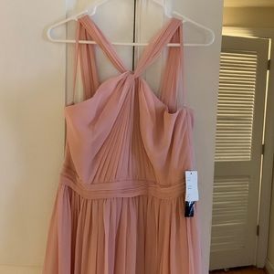 Brand new rose Adrianna Papell bridesmaids dress, size 8,  never worn